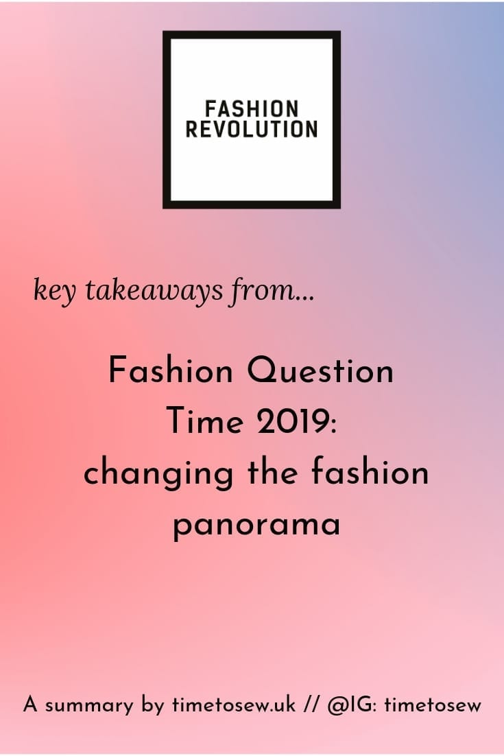 Fashion Question Time_ changing the fashion panorama