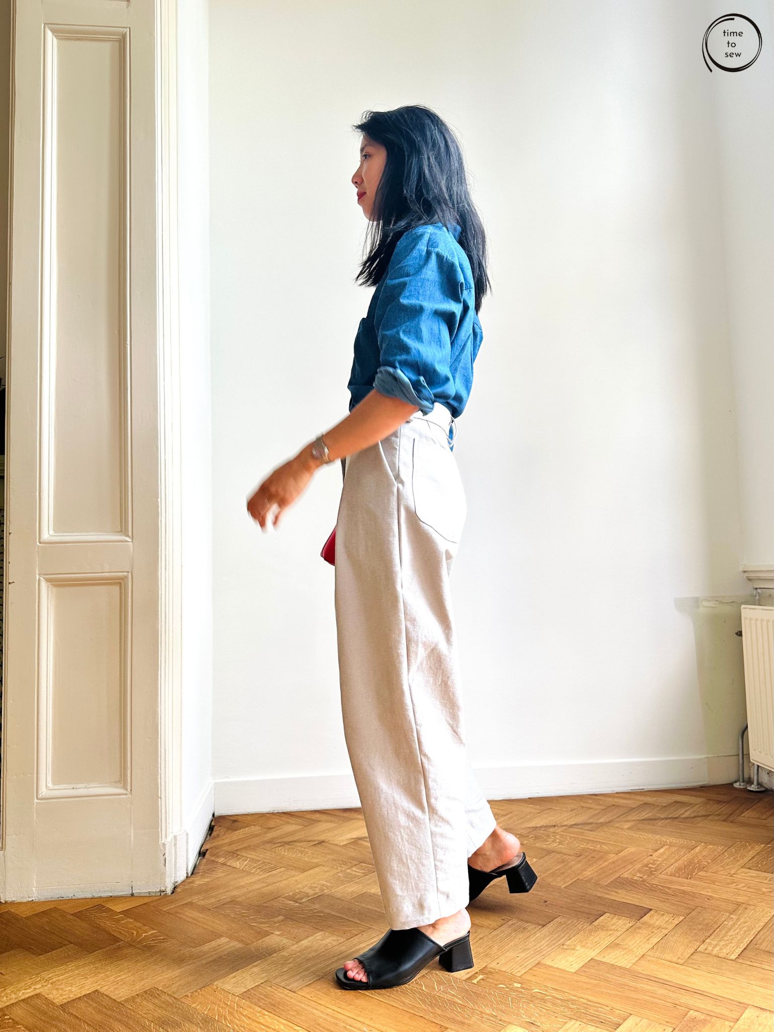 SEWN: Pattern Fantastique Terra pant + Top Down Centre Out - Time to Sew